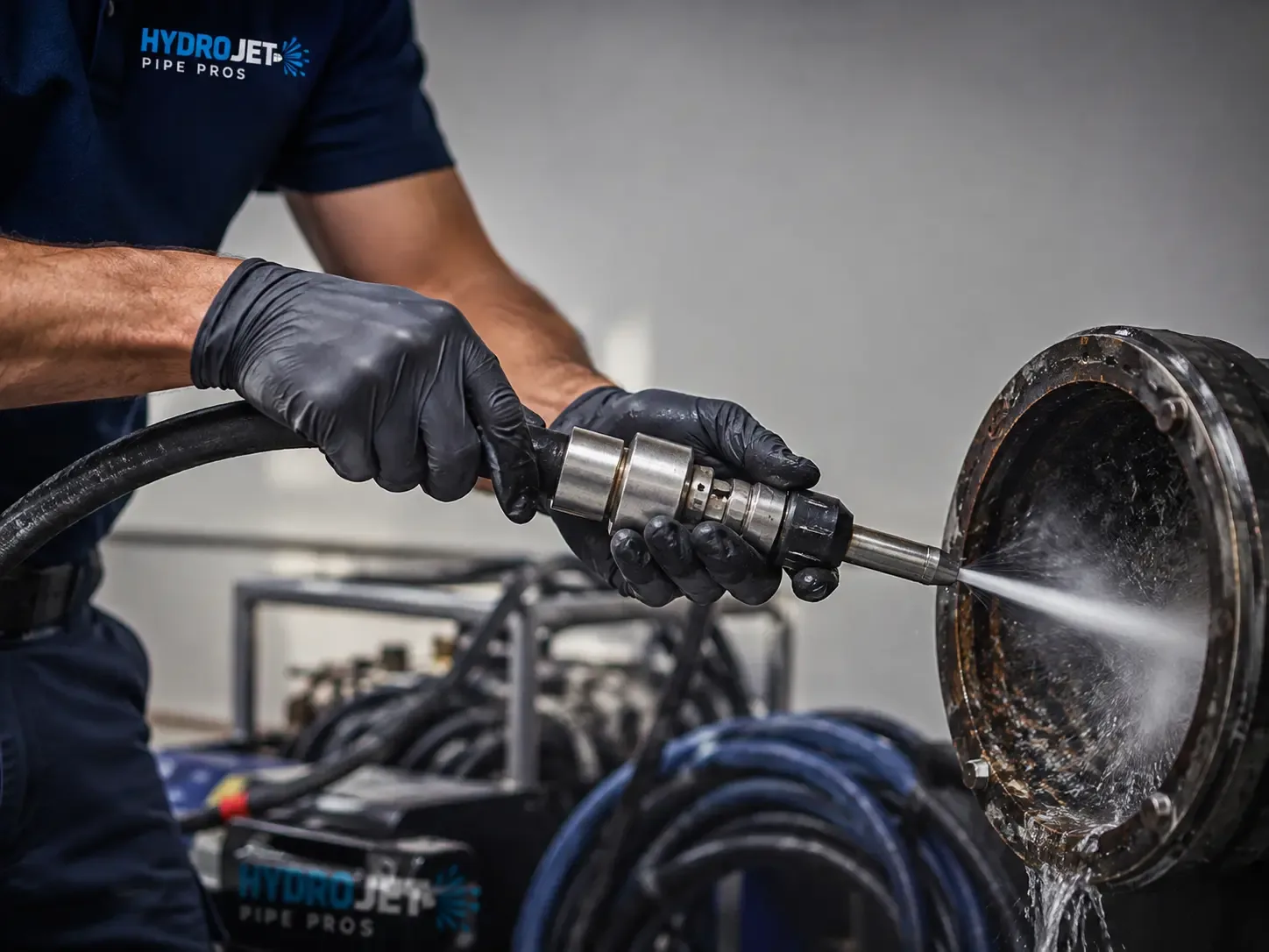 Hydro Jet Pipe Descaling in Lake City, CA